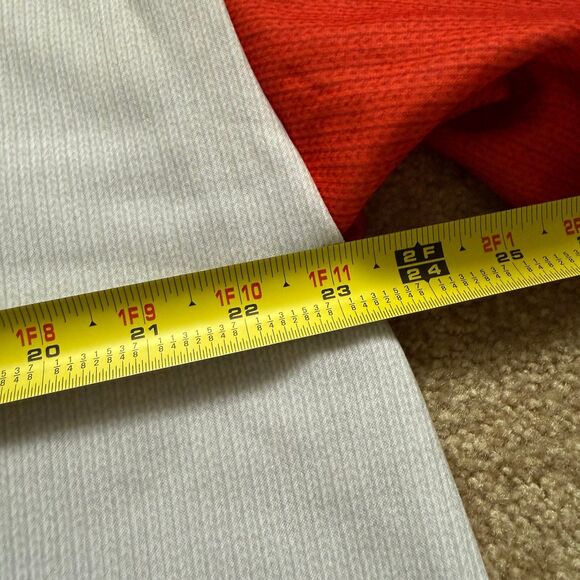 Ugly Christmas Sweater Yellow Snow Merry Christmas Holiday Red Mens Large NEW - Picture 8 of 12